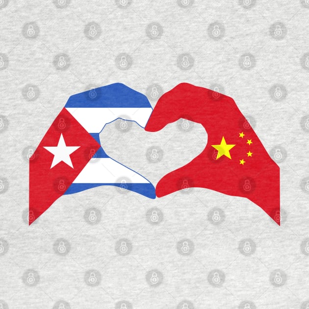 We Heart Cuba & China Patriot Flag Series by Village Values